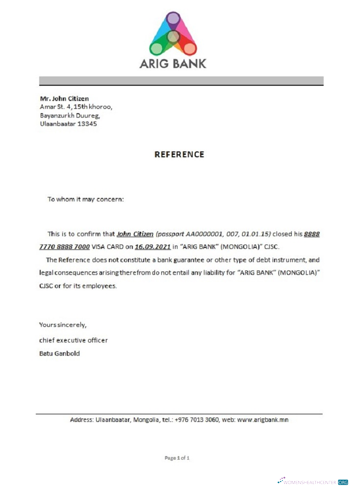 Download Mongolia Arig bank closure reference Photoshop template